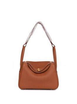 H Lindy 26 Gold Clemence Gold Hardware