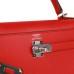 H Kelly Sellier 25 Rouge de Coeur Verso Epsom Palladium Hardware