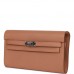 H Kelly Wallet To Go Quebracho Chevre Palladium Hardware