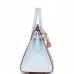 H Special Order (HSS) Birkin Sellier 25 Mauve Syestre and Bleu Brume Epsom Brushed Gold Hardware