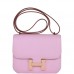 H Constance 18 Mauve Syestre Epsom Rose Gold Hardware