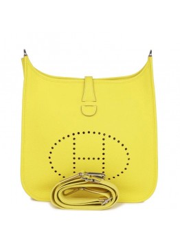 H Evelyne III PM Lime Clemence Palladium Hardware