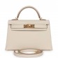 H Kelly Sellier 20 Craie Epsom Gold Hardware