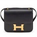 H Constance Bag 18 Black Epsom Gold Hardware