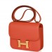 H Constance 18 Orange Swift Gold Hardware