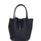 H Picotin Lock 18 Bleu Nuit Clemence and Matte Alligator Touch Palladium Hardware