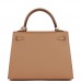 H Kelly Sellier 25 Chai Epsom Gold Hardware