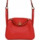 H Mini Lindy Rouge Piment Swift Gold Hardware