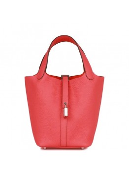 H Picotin Lock 18 Rose Texas Clemence Palladium Hardware