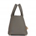 H Picotin Lock 18 Gris Meyer Clemence Gold Hardware