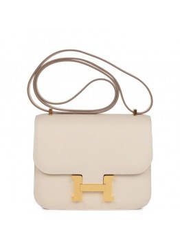 H Constance 1-18 Craie Epsom Gold Hardware