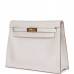 H Kelly Danse Gris Perle Swift Gold Hardware