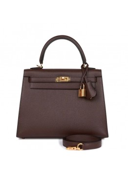 H Kelly Sellier 25 Rouge Sellier Epsom Gold Hardware