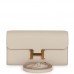 H Constance Wallet To Go Beton Evercolor Gold Hardware