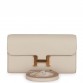 H Constance Wallet To Go Beton Evercolor Gold Hardware