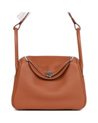 H Lindy 26 Gold Clemence Palladium Hardware