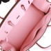 H Birkin 25 Rose Sakura Swift Palladium Hardware