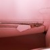 H Birkin 25 Rose Sakura Swift Palladium Hardware