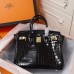 H Birkin 25, 30, 35  Electric Shiny Niloticus Crocodile gold Hardware