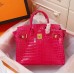 H Birkin 25, 30, 35  Electric Shiny Niloticus Crocodile gold Hardware