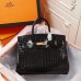 H Birkin 25, 30, 35  Electric Shiny Niloticus Crocodile gold Hardware
