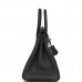 H Birkin 25 Vert Fonce Togo Gold Hardware