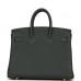 H Birkin 25 Vert Fonce Togo Gold Hardware