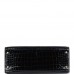 H Kelly Sellier 28 Bleu Baltique Shiny Porosus Crocodile Gold Hardware