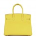 H Birkin 30 Lime Epsom Gold Hardware