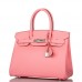 H Birkin 30 Rose Confetti Epsom Palladium Hardware