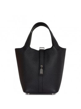 H Picotin Lock 18 Caban Clemence Palladium Hardware