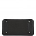 H Birkin 25 Black Ostrich Palladium Hardware