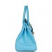 H Birkin 30 Celeste Epsom Gold Hardware