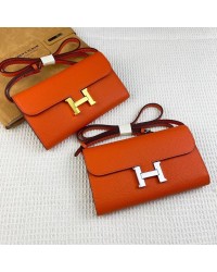H Constance togo leather bag size:22*11cm