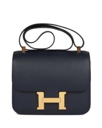 H Constance 24 Bleu Nuit Evercolor Gold Hardware