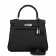 H Kelly Retourne 25 Black Togo Palladium Hardware