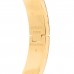 Enamel Narrow Clic Clac H Bracelet PM White