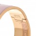 Enamel Wide Clic Clac H PM Bracelet Rose Candeur