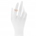 18K Rose Gold Diamond PM H D'Ancre Ring 50 5.25