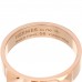 18K Rose Gold PM Collier De Chien Ring 58 8.5
