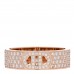 18K Rose Gold Diamond PM H D'Ancre Pave Ring 53 6.25