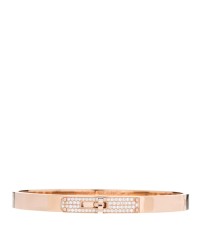 18K Rose Gold Diamond PM Kelly Pave Bracelet ST