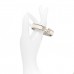 Enamel Narrow Clic Clac H Bracelet PM White