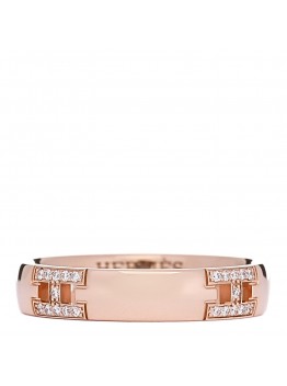 18K Rose Gold Diamond Ever Herakles Wedding Band Ring  48 4.5