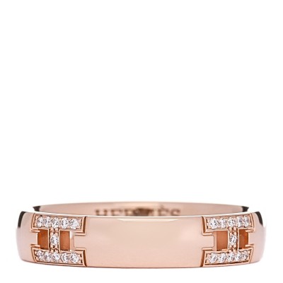 18K Rose Gold Diamond Ever Herakles Wedding Band Ring  48 4.5