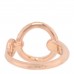 18K Rose Gold Diamond Filet d'Or Ring 51 5.75