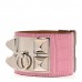 Matte Alligator Collier De Chien CDC Bracelet T1 5P Pink