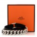 Tadelakt Palladium Mens Camden Double Tour Chain Bracelet T4 Black