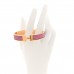 Enamel Narrow Clic Clac H Bracelet GM Rose Delirium