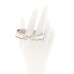 Enamel Narrow Clic Clac H Bracelet PM White